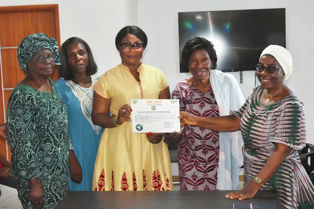 Attestation IGP OAPI