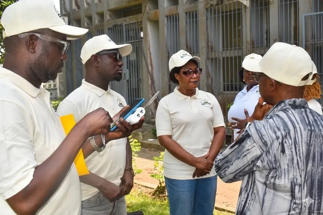 Visite inspection terrain