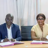 Signing of the partnership agreement between OIPI and ANAREKA-CI